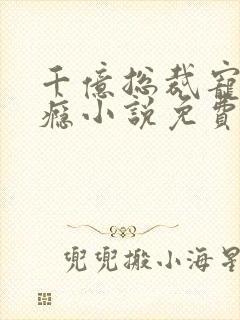 千亿总裁宠妻上瘾小说免费看