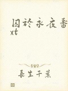 囚于永夜番外txt