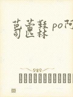 芭蕾鞋 po阿司匹林封面