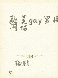 欧美gay男同网站封面