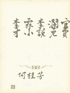 李霖李澜官场奇才小说免费阅读