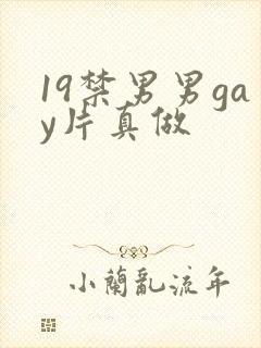 19禁男男gay片真做