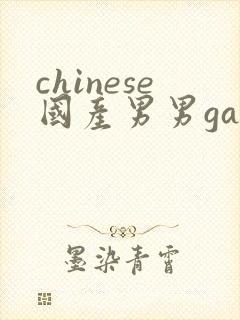 chinese国产男男gay gay网站