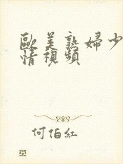 欧美熟妇少妇激情视频