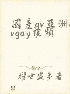 国产gv亚洲gvgay视频