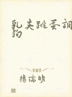 乳夹跳蛋调教母狗