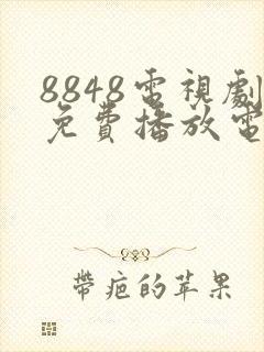 8848电视剧免费播放电视剧大全封面