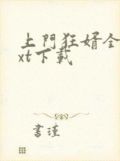 上门狂婿全文txt下载