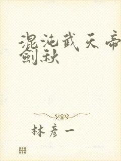 混沌武天帝诀楚剑秋