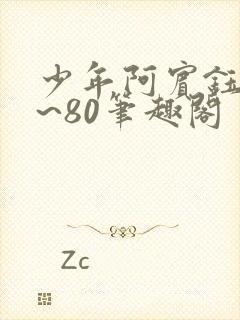 少年阿宾钰慧1~80笔趣阁