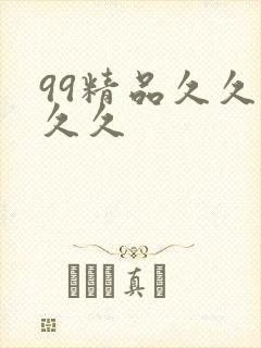99精品久久久久久