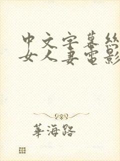 中文字幕丝袜熟女人妻电影