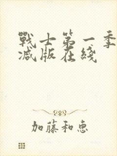 战士第一季未删减版在线
