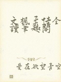文枫柔佳全文阅读笔趣阁