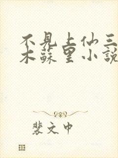 不见上仙三百年木苏里小说
