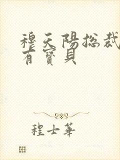 穆天阳总裁的私有宝贝封面