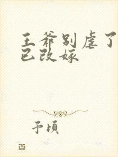 王爷别虐了王妃已改嫁