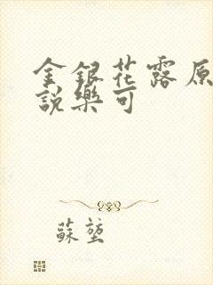 金银花露原著小说乐可