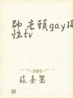 帅老头gay同性tv