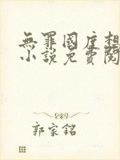 无罪国度想抱你小说免费阅读