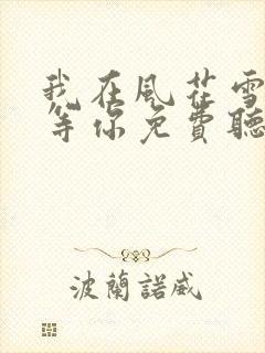 我在风花雪月里等你免费听书