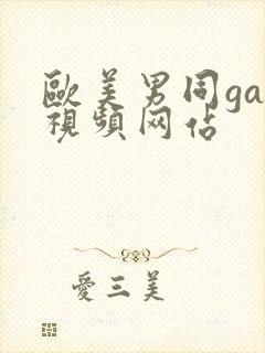 欧美男同gay视频网站