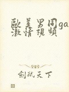 欧美男同gay激情视频