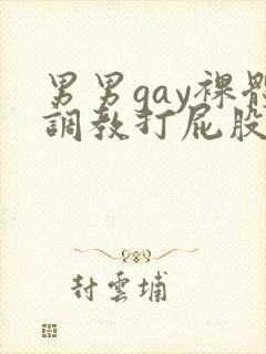 男男gay裸体调教打屁股