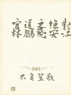 官道之绝对权力林鹏飞安江小说最新章