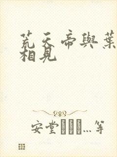 荒天帝与叶天帝相见