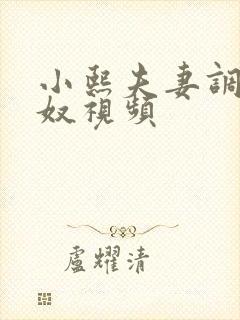 小熙夫妻调教男奴视频封面