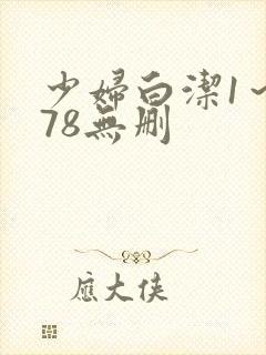 少妇白洁1～178无删