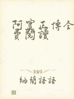 阿宾正传全文免费阅读