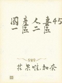 国产人妻456一区二区