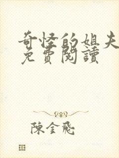 奇怪的姐夫小说免费阅读封面