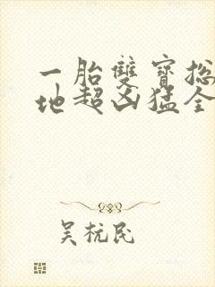 一胎双宝总裁爹地超凶猛全集在线阅读封面