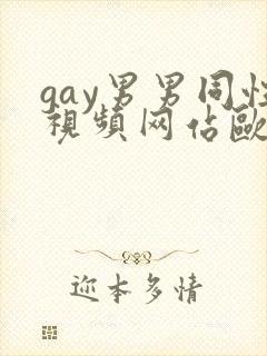 gay男男同性视频网站欧美封面