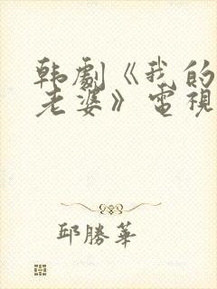 韩剧《我的邻居老婆》电视剧