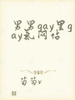 男男gay里gay气网站