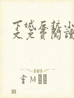 下城反抗小说全文免费阅读最新章节