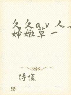 久久aⅴ人妻少妇嫩草一