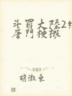 斗罗大陆2绝世唐门梗概