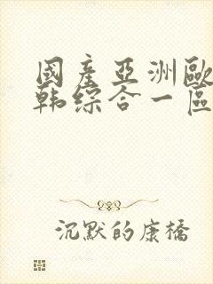 国产亚洲欧美日韩综合一区