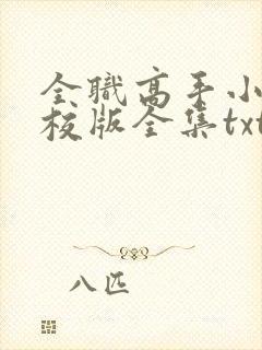 全职高手小说精校版全集txt