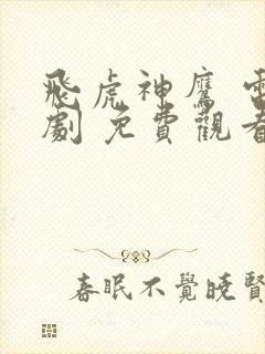 飞虎神鹰 电视剧 免费观看