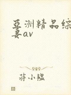 亚洲精品综合人妻av