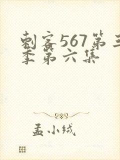 刺客567第三季第六集