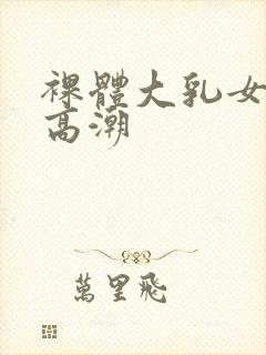 裸体大乳女做爰高潮封面