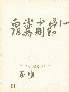 白洁少妇1~178无删节