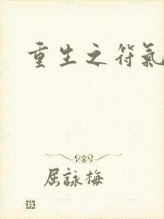 重生之符气冲天